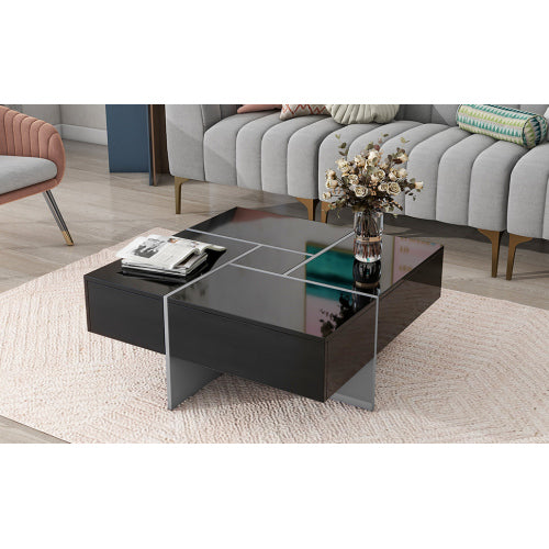 Noir Epoch Centerpiece with Volador Drawers