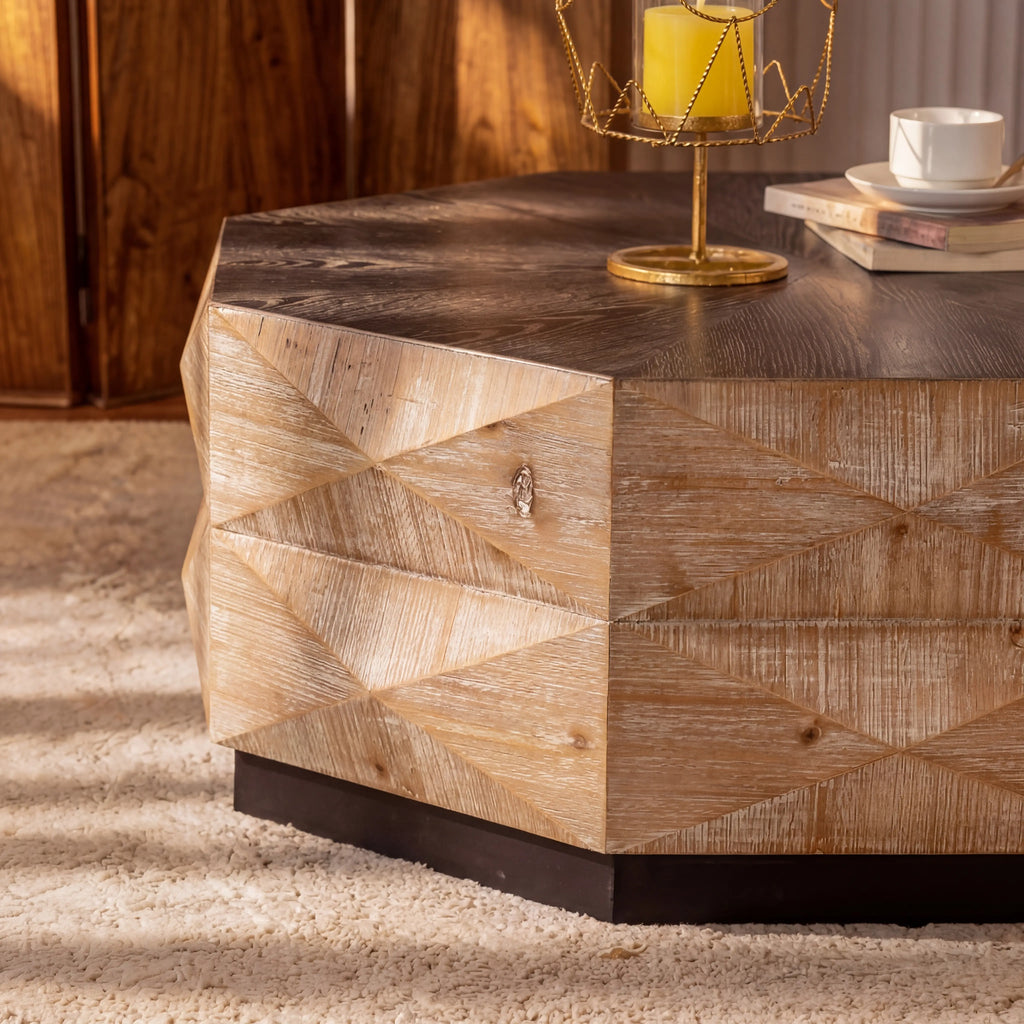 Moroccan Inspired 66-Facet Center Counter