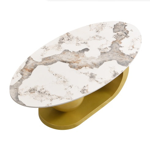 Opulent Eye Sintered Stone Ellipse